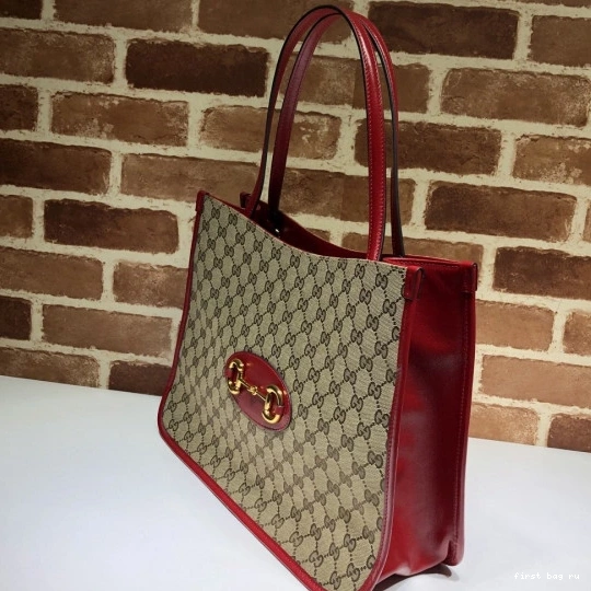 First bag ru 1955 Horsebit GUCCI tote bag 0718